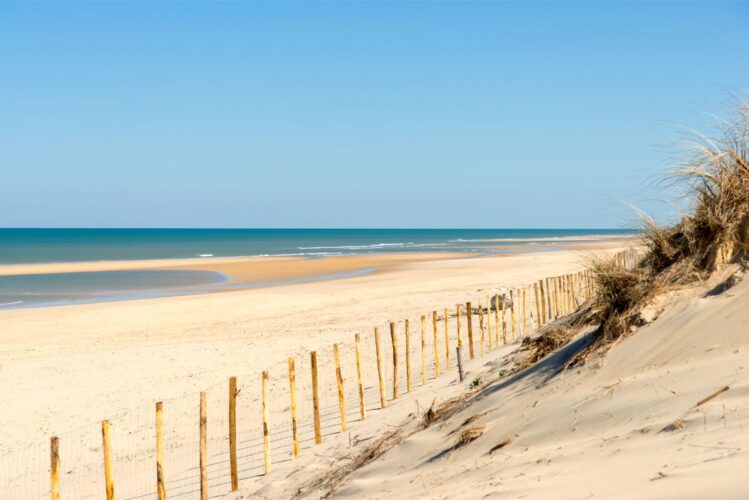 Plages près de Bordeaux : plage du porge