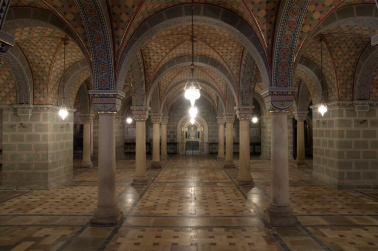 Lieux insolites Lille : crypte cathédrale notre dame de la treille