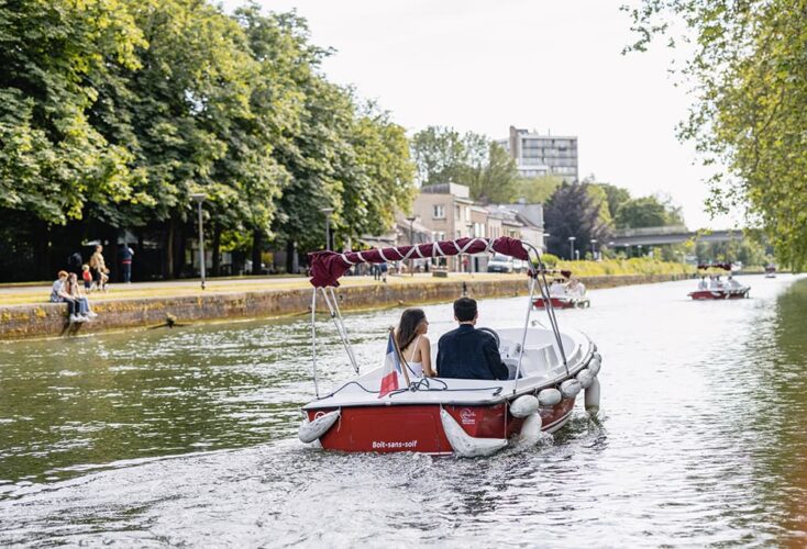 Activités couple Lille : Balade bateau 