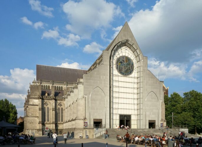 Visiter Lille à pied : Cathédrale Notre Dame de la Treille