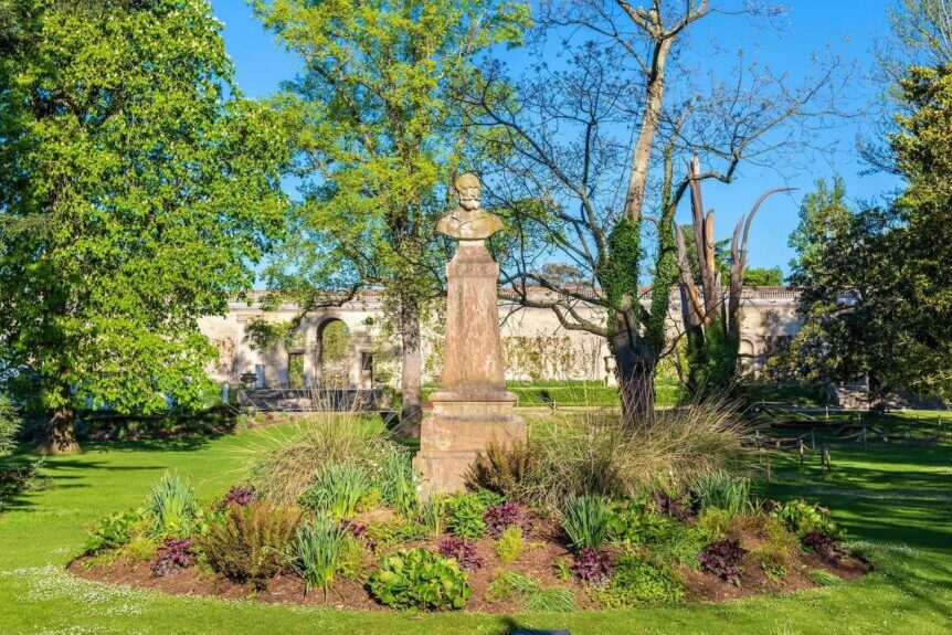 Visiter Bordeaux en famille : jardin public