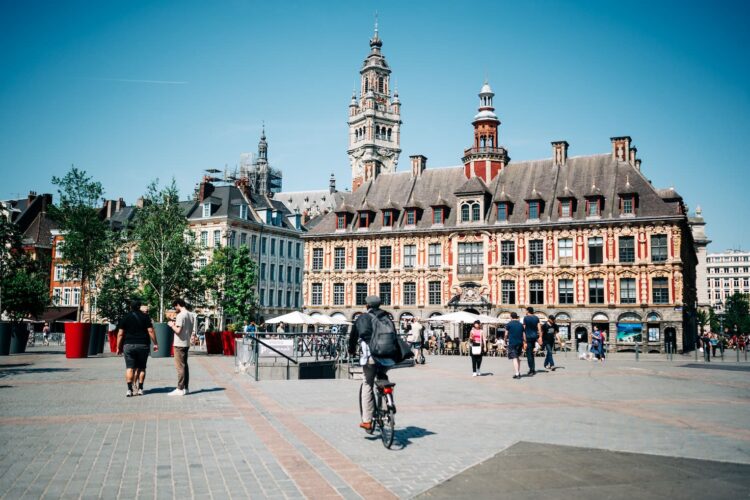 Balade à vélo Lille : Grands boulevards